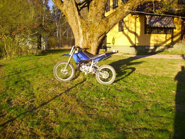 nys ihopsat efter omlack då men bara draved och urpluggad med trimmet åkte på efter 2 veckor igen =)
