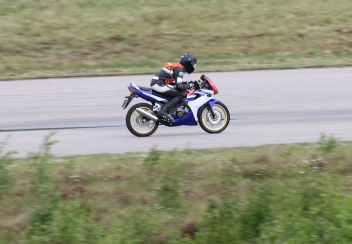 Honda CBR 125R 
En rolig dag på Anderstorp!