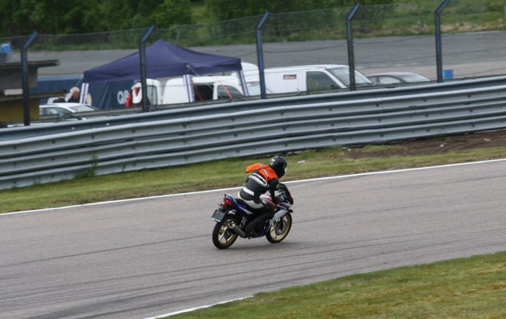 Honda CBR 125R 
En rolig dag på Anderstorp!