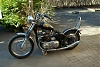 Norton Dominator -58 Bobber med Commando motor. Under renovering. Blir aphäng på den med :)