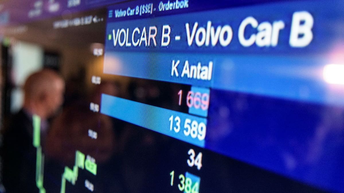 Volvo Cars faller trots köprekommendation från DNB