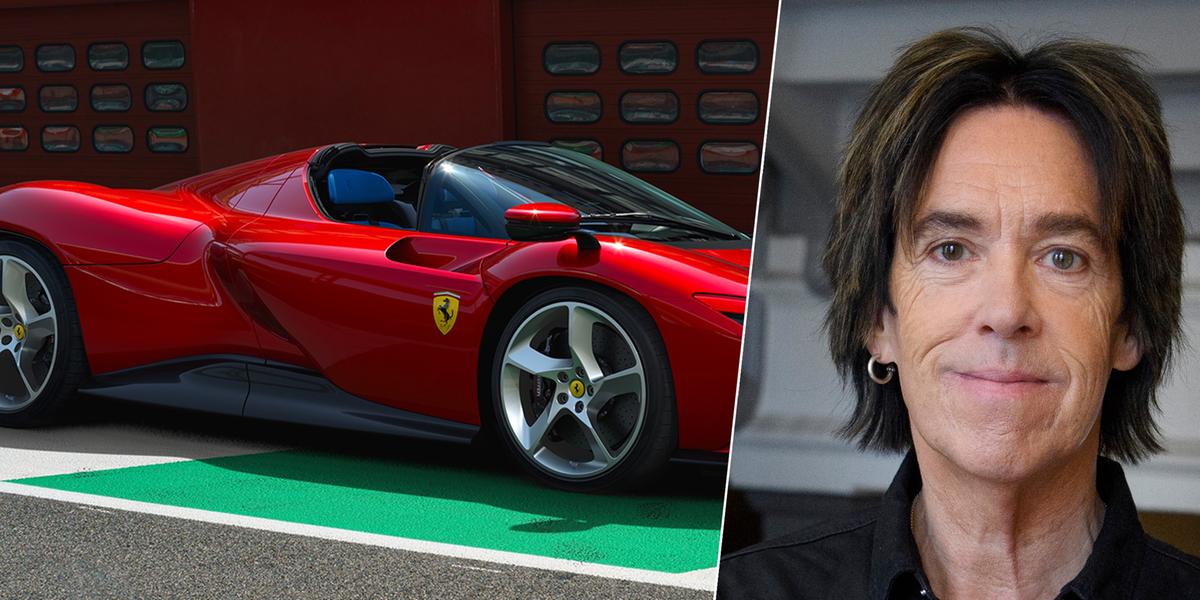 Per Gessle bland de utvalda för Ferraris nya hyperbil