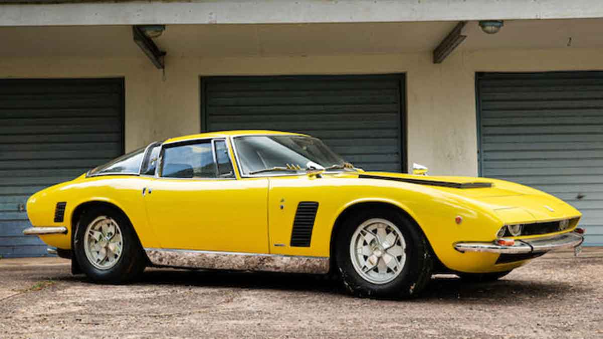 Unik Iso Grifo – har stått i garage i 47 år