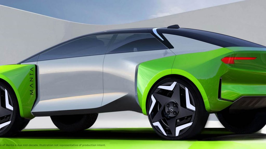 Opel Manta kommer tillbaka som elbil