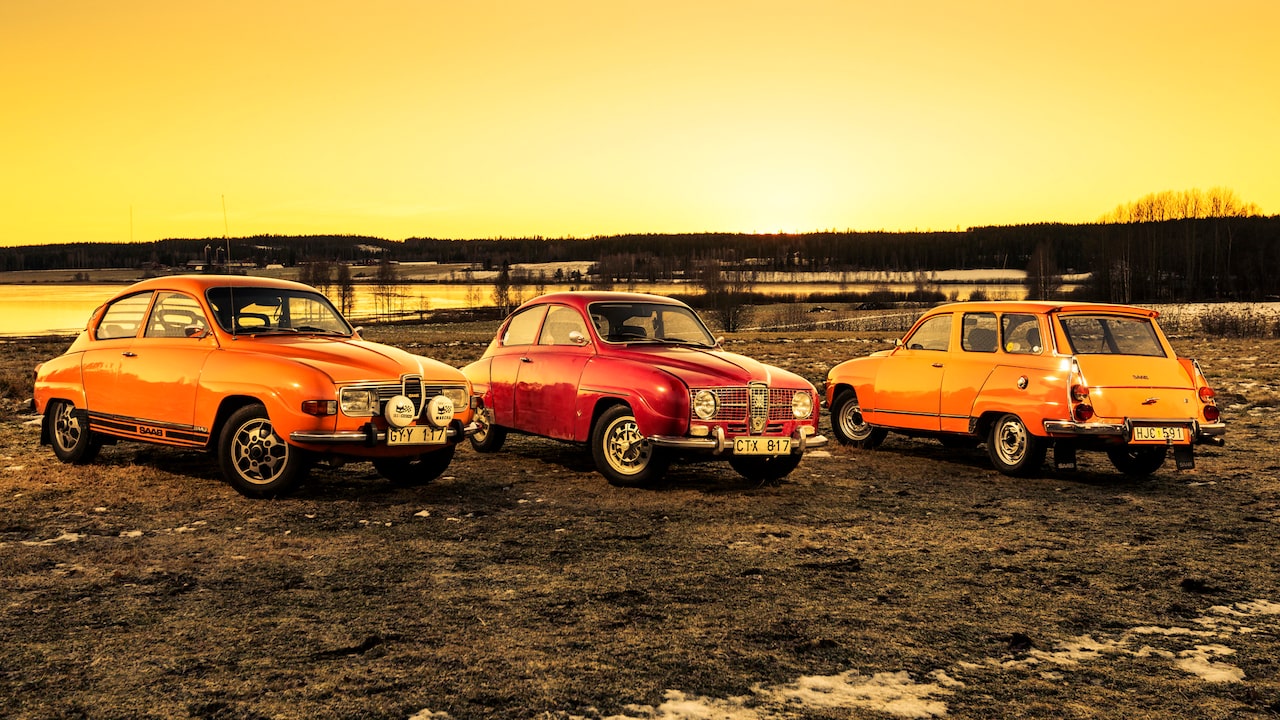 Triss i Saab – en 95 V4 och två 96 V4