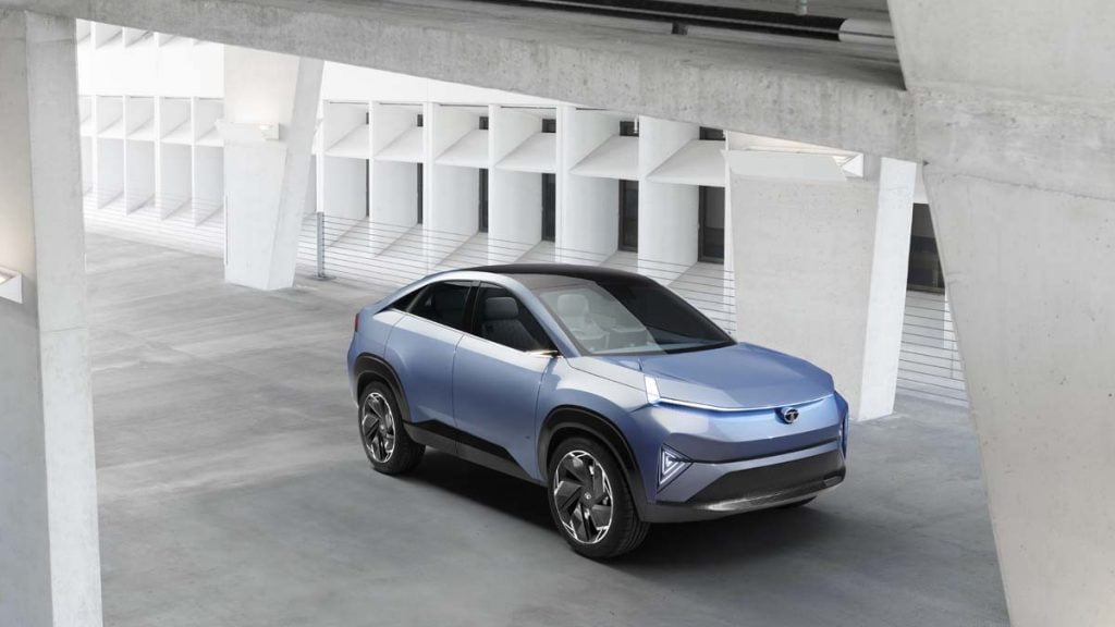 Video: Kolla in Tata Motors läckra koncept på en ny elbil – Tata Curvv