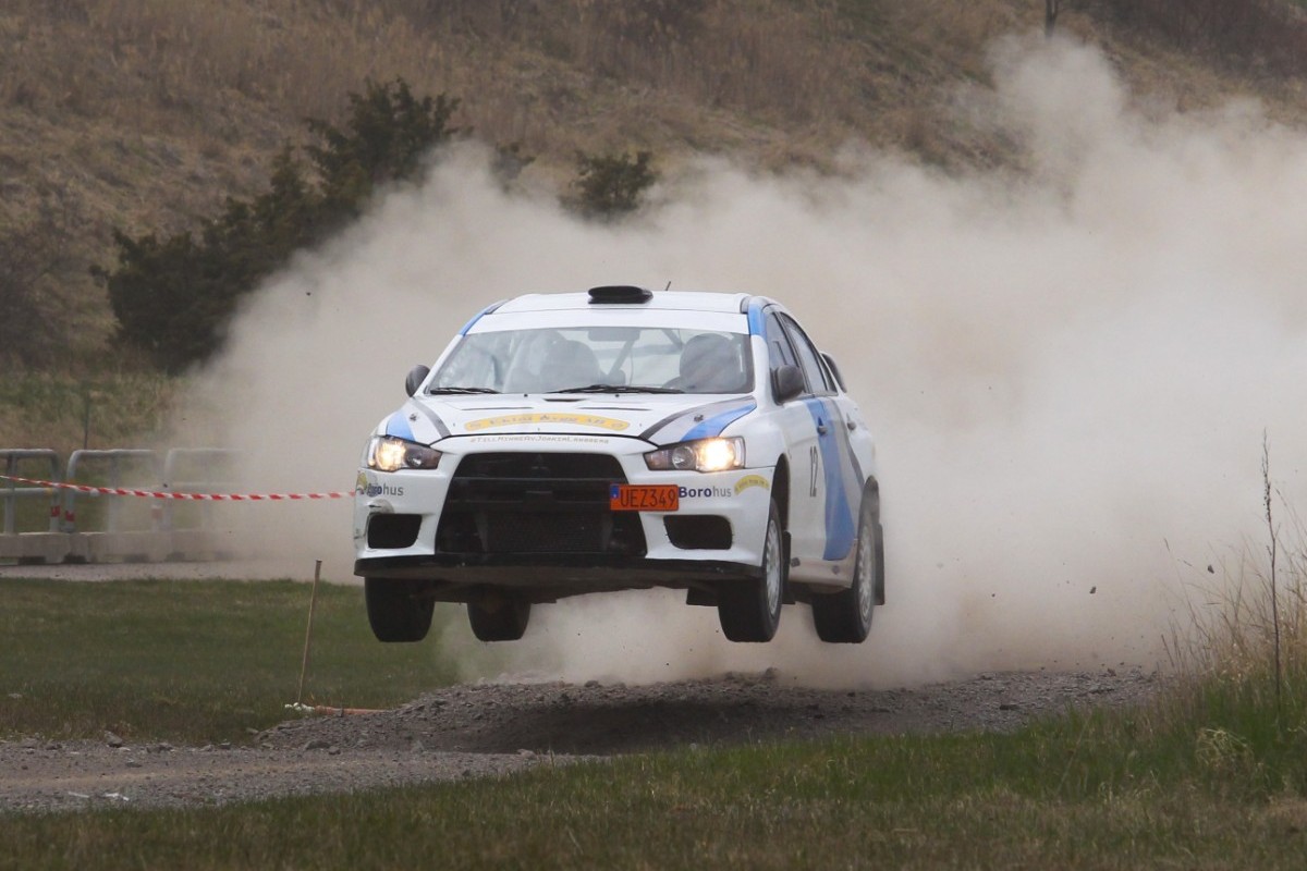 Linköpingsfavoriten vann rallyt med såld bil