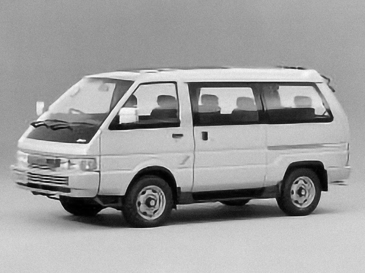 Nissan Vanette – årsmodell 1988 i bild Bild på Nissan Vanette – årsmodell 1988
