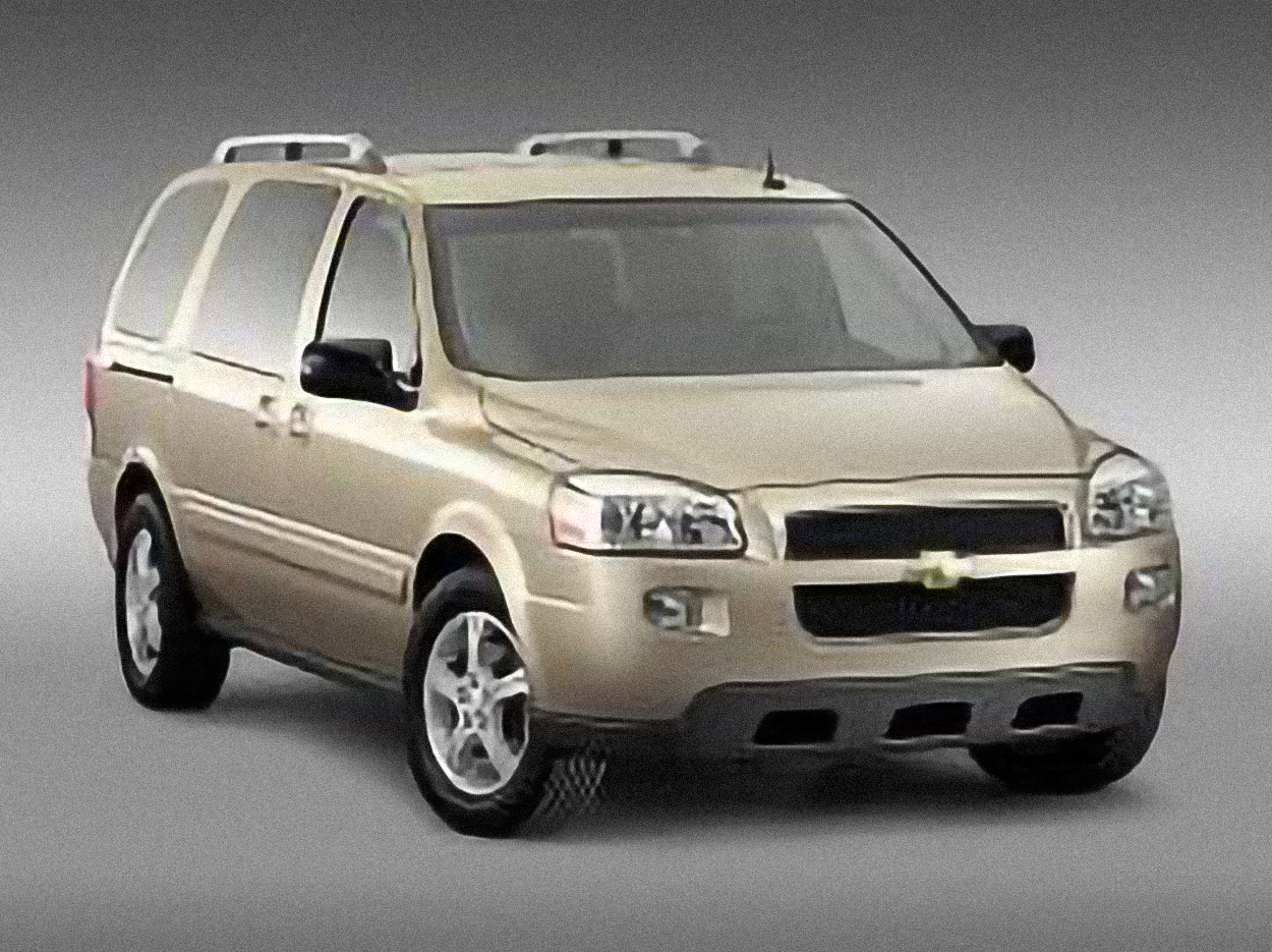 Chevrolet Uplander Cargo Van – årsmodell 2009 i bild Bild på Chevrolet Uplander Cargo Van – årsmodell 2009