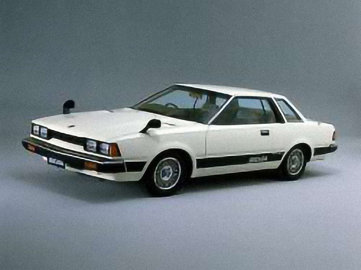 Nissan Silvia S110 Automatic – årsmodell 1981 i bild Bild på Nissan Silvia S110 Automatic – årsmodell 1981