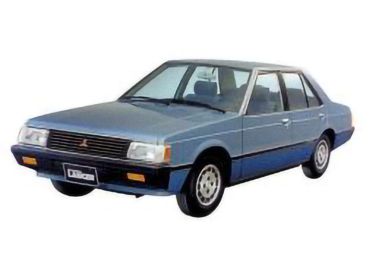 Mitsubishi Lancer – årsmodell 1979 i bild Bild på Mitsubishi Lancer – årsmodell 1979
