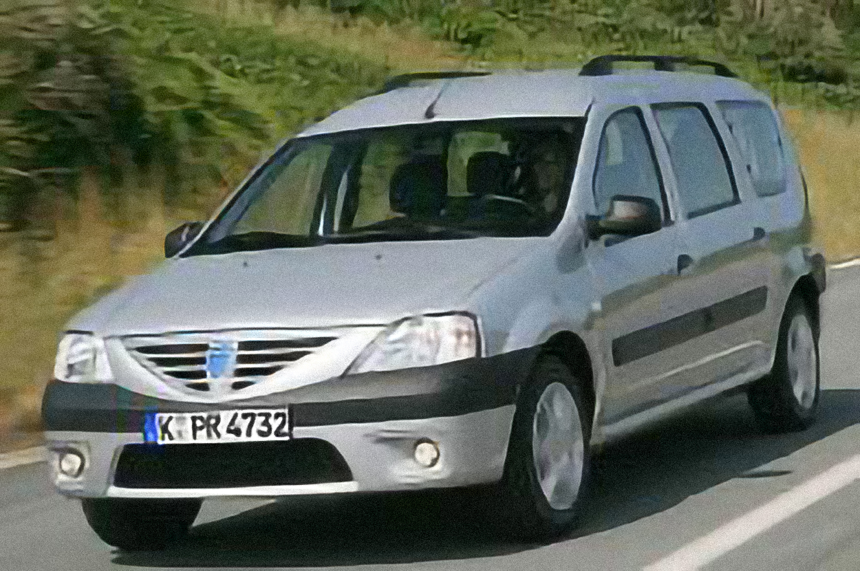 Dacia Logan 1.5 dCi MCV – årsmodell 2008 i bild Bild på Dacia Logan 1.5 dCi MCV – årsmodell 2008
