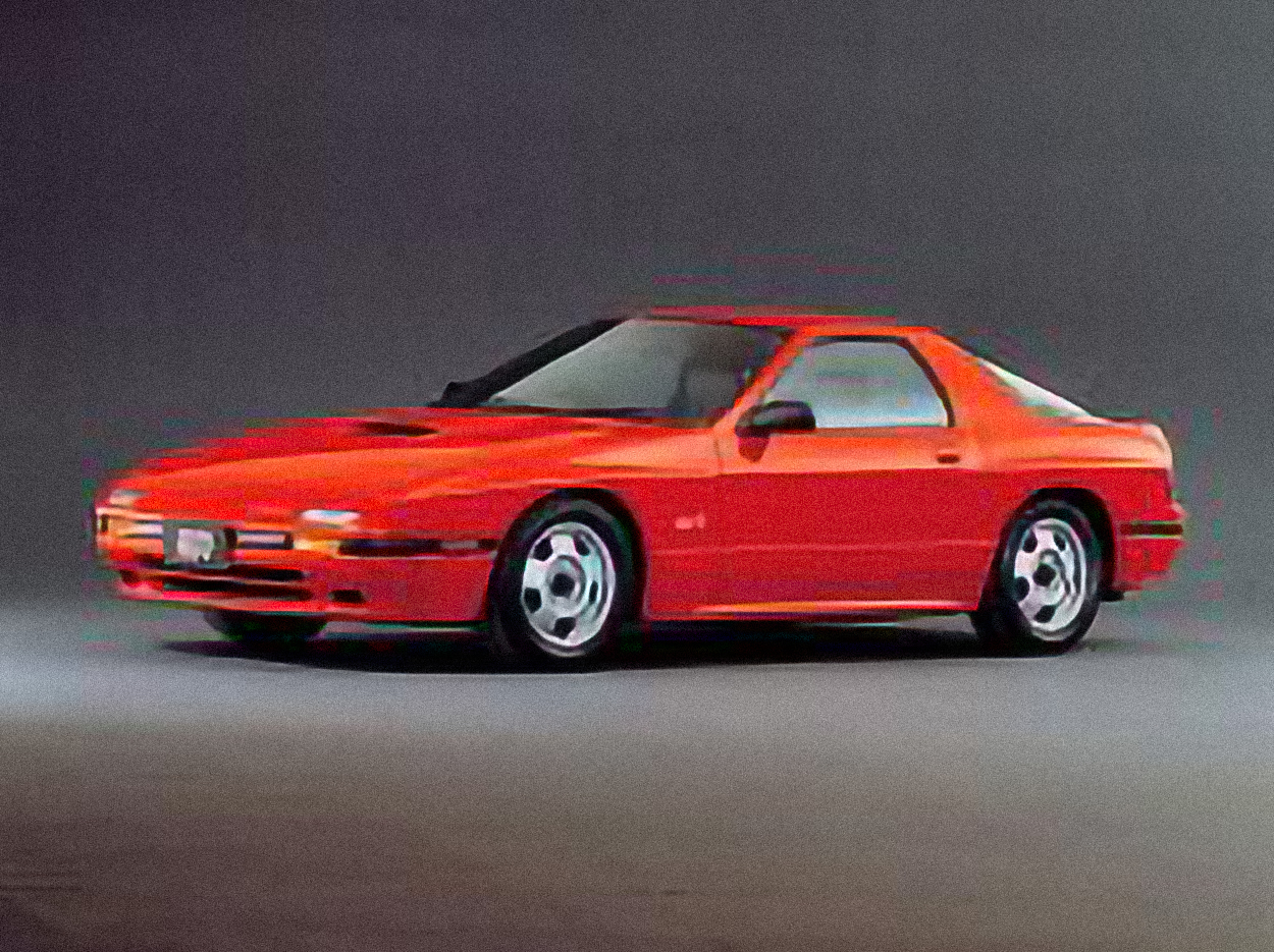 Mazda RX-7 Turbo – årsmodell 1985 i bild Bild på Mazda RX-7 Turbo – årsmodell 1985