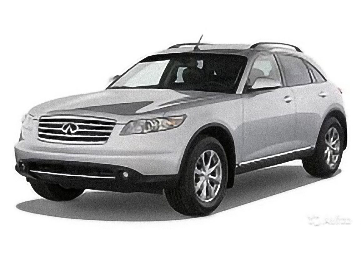 Infiniti FX 35 – årsmodell 2005 i bild Bild på Infiniti FX 35 – årsmodell 2005