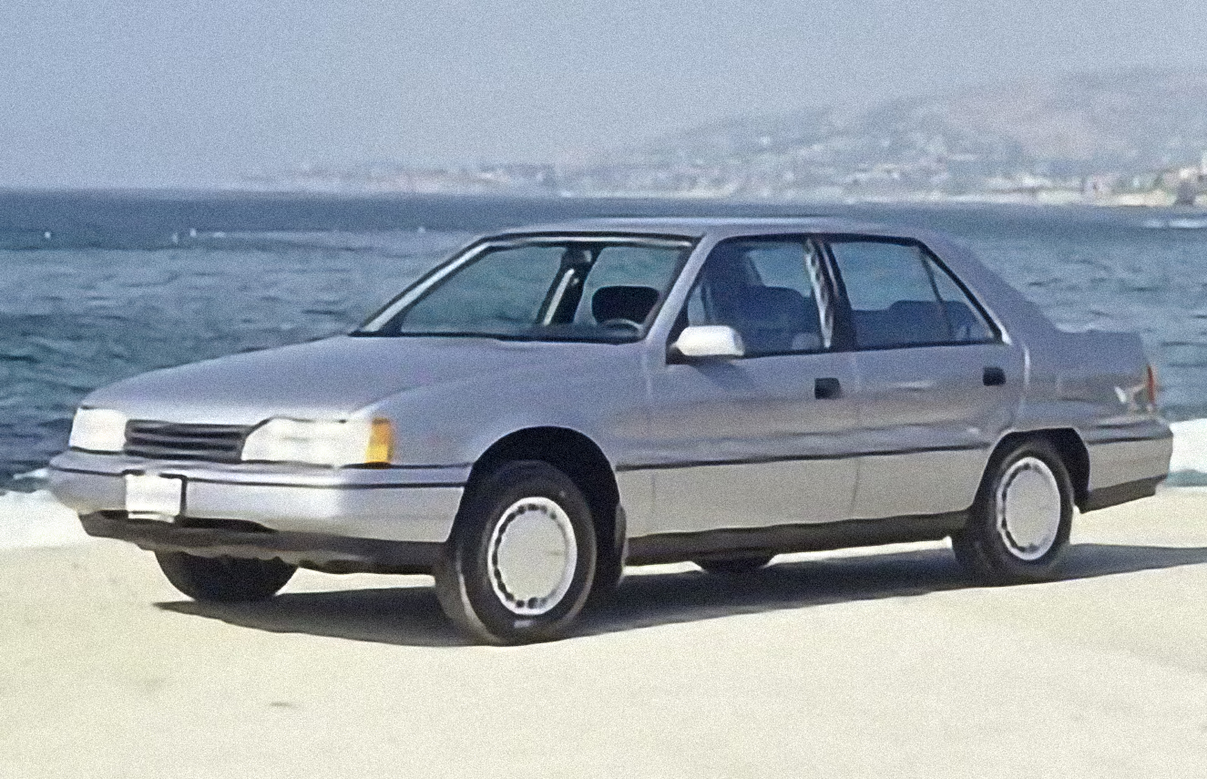 Hyundai Sonata 3 – årsmodell 1989 i bild Bild på Hyundai Sonata 3 – årsmodell 1989