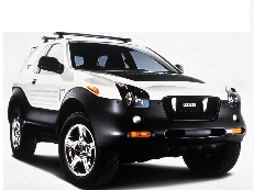 Isuzu Vehicross – årsmodell 1999 i bild Bild på Isuzu Vehicross – årsmodell 1999