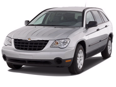 Chrysler Pacifica Signature AWD – årsmodell 2006 i bild Bild på Chrysler Pacifica Signature AWD – årsmodell 2006