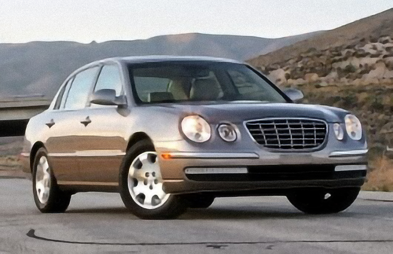 Kia Amanti – årsmodell 2010 i bild Bild på Kia Amanti – årsmodell 2010