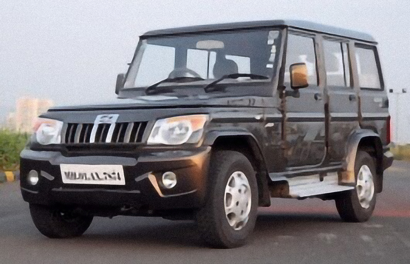Mahindra Bolero NEF 2.5TD Double Cab 4×4 – årsmodell 2007 i bild Bild på Mahindra Bolero NEF 2.5TD Double Cab 4×4 – årsmodell 2007