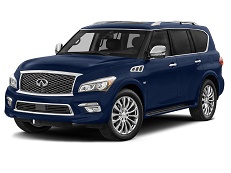 Infiniti QX80 4dr SUV 4WD (5.6L 8cyl 7A) – årsmodell 2017 i bild Bild på Infiniti QX80 4dr SUV 4WD (5.6L 8cyl 7A) – årsmodell 2017