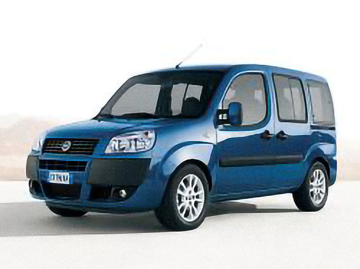 Fiat Doblo Cargo 1.3 JTD – årsmodell 2007 i bild Bild på Fiat Doblo Cargo 1.3 JTD – årsmodell 2007
