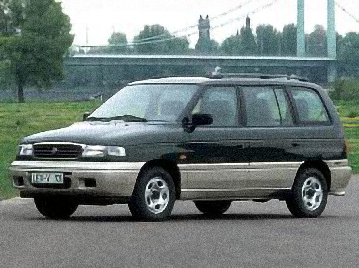 Mazda MPV 2.5 D – årsmodell 1996 i bild Bild på Mazda MPV 2.5 D – årsmodell 1996