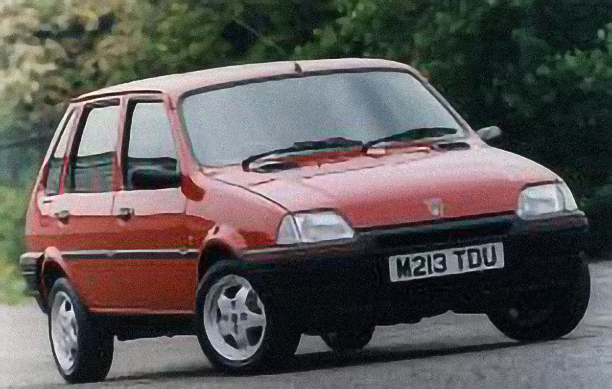 Rover Metro 1.4 GTi – årsmodell 1990 i bild Bild på Rover Metro 1.4 GTi – årsmodell 1990