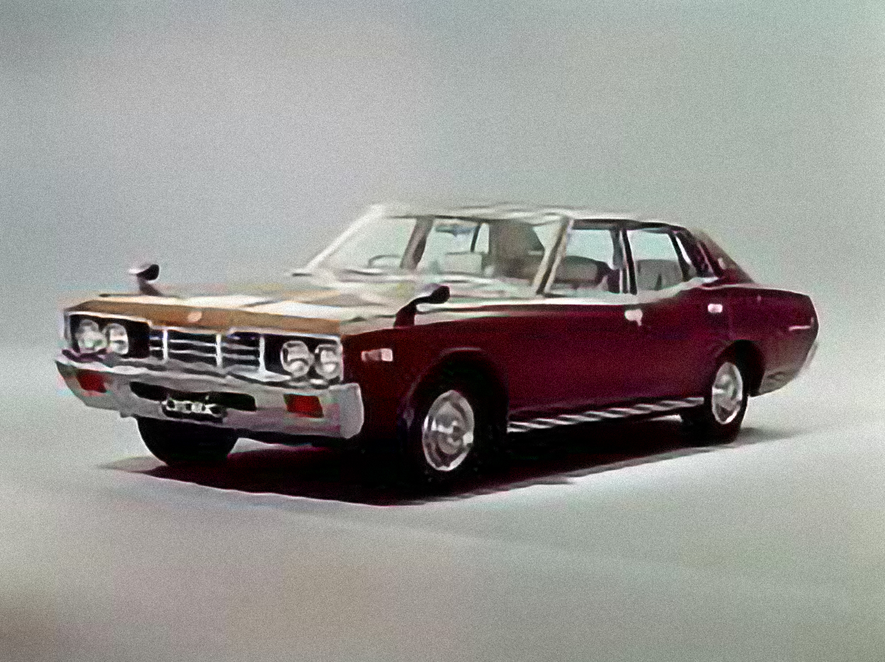 Nissan Cedric 330 – årsmodell 1977 i bild Bild på Nissan Cedric 330 – årsmodell 1977