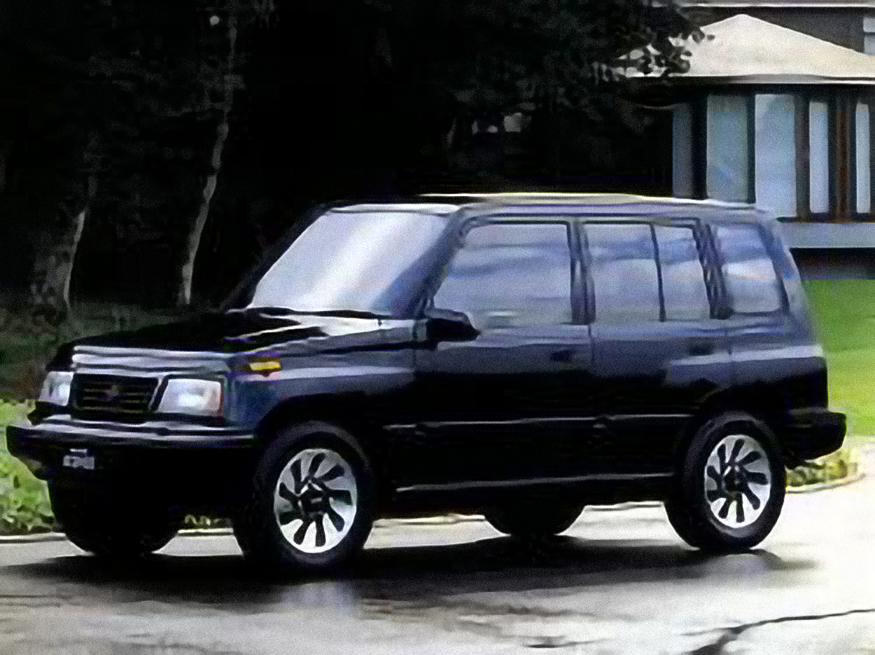 Suzuki Escudo – årsmodell 1996 i bild Bild på Suzuki Escudo – årsmodell 1996