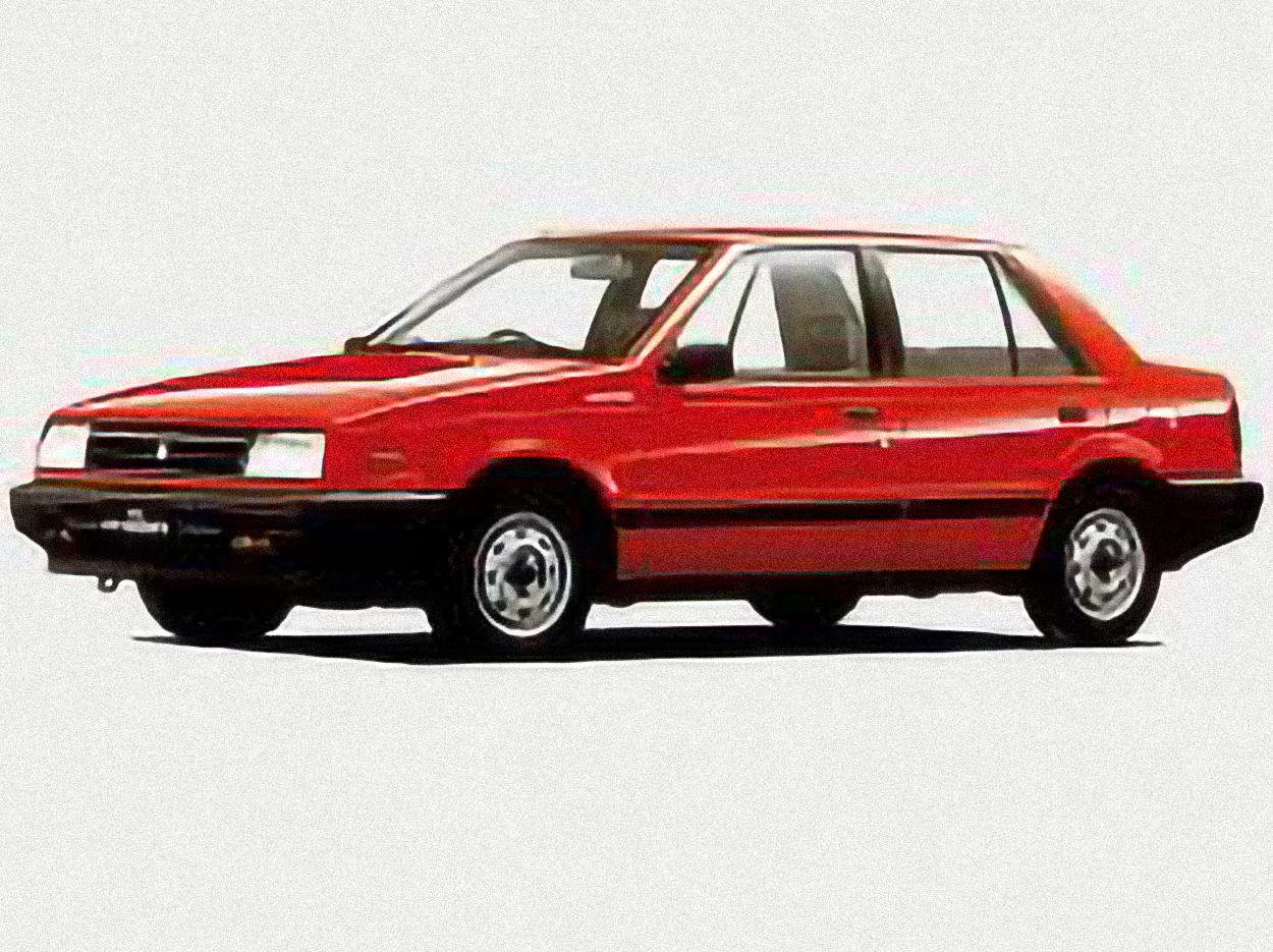 Isuzu Gemini Coupe Automatic – årsmodell 1985 i bild Bild på Isuzu Gemini Coupe Automatic – årsmodell 1985