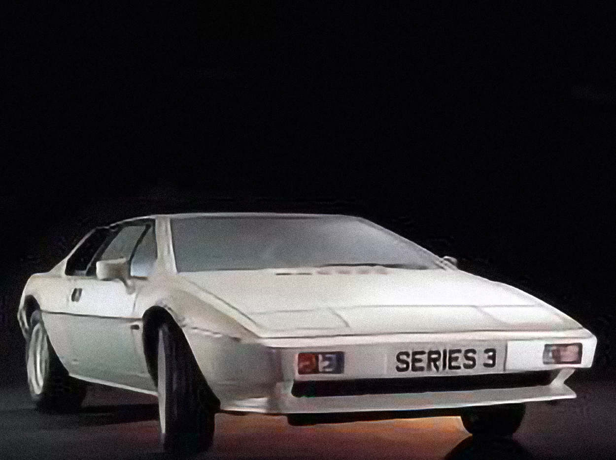 Lotus Esprit S3 – årsmodell 1982 i bild Bild på Lotus Esprit S3 – årsmodell 1982