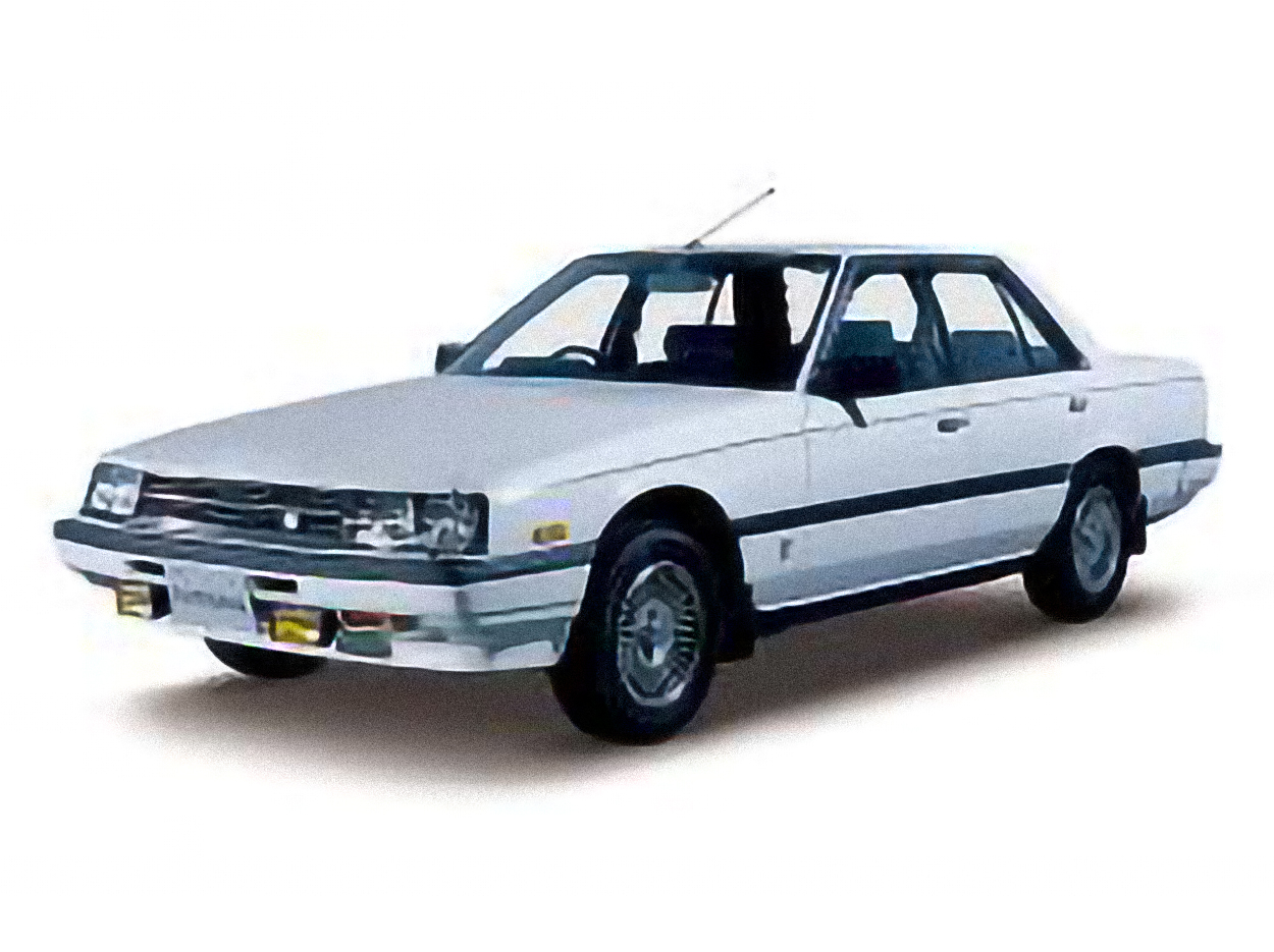 Nissan Skyline – årsmodell 1981 i bild Bild på Nissan Skyline – årsmodell 1981