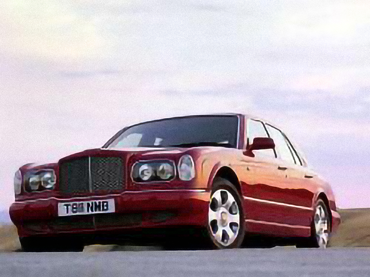 Bentley Arnage Red Label – årsmodell 1999 i bild Bild på Bentley Arnage Red Label – årsmodell 1999