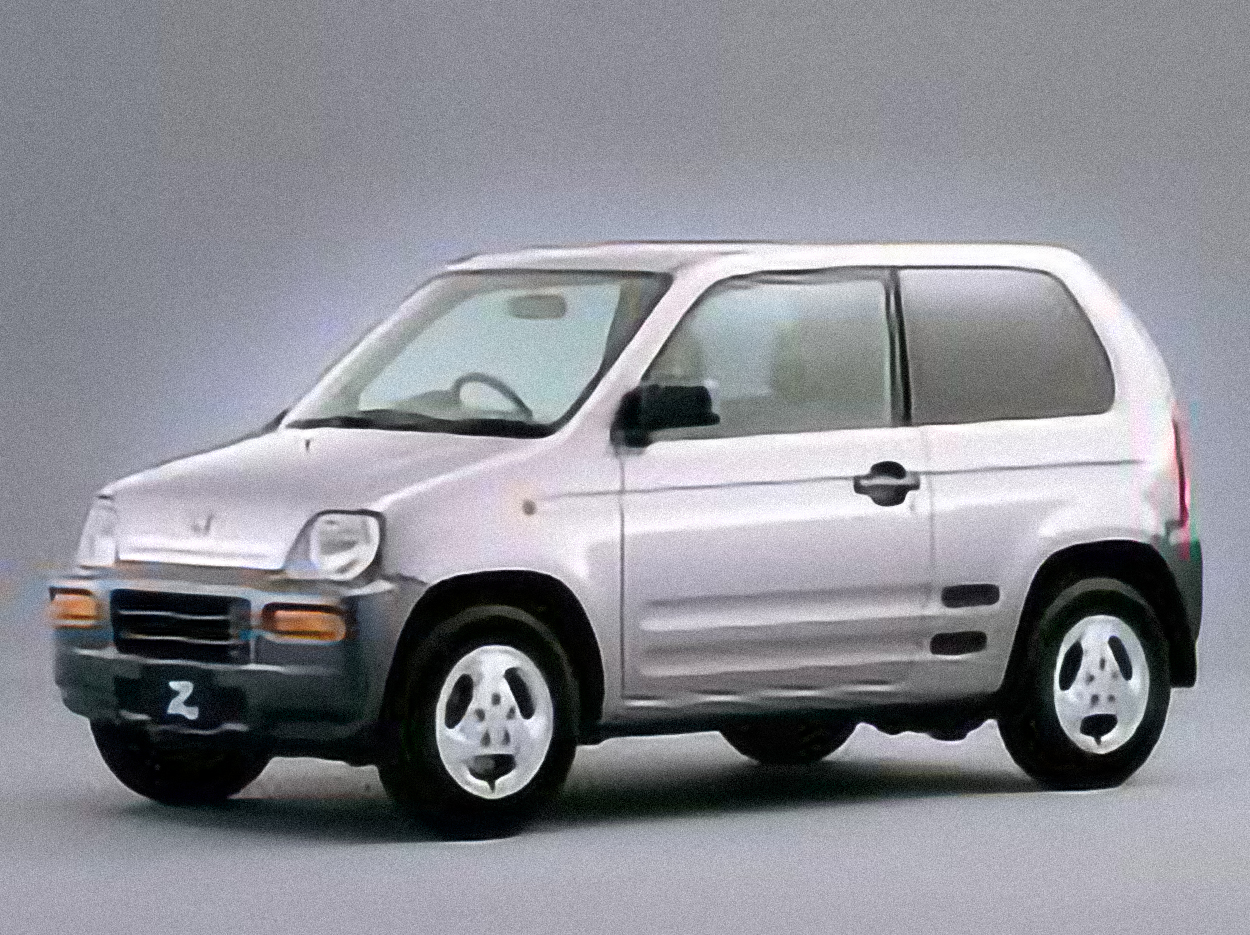 Honda Z – årsmodell 1999 i bild Bild på Honda Z – årsmodell 1999