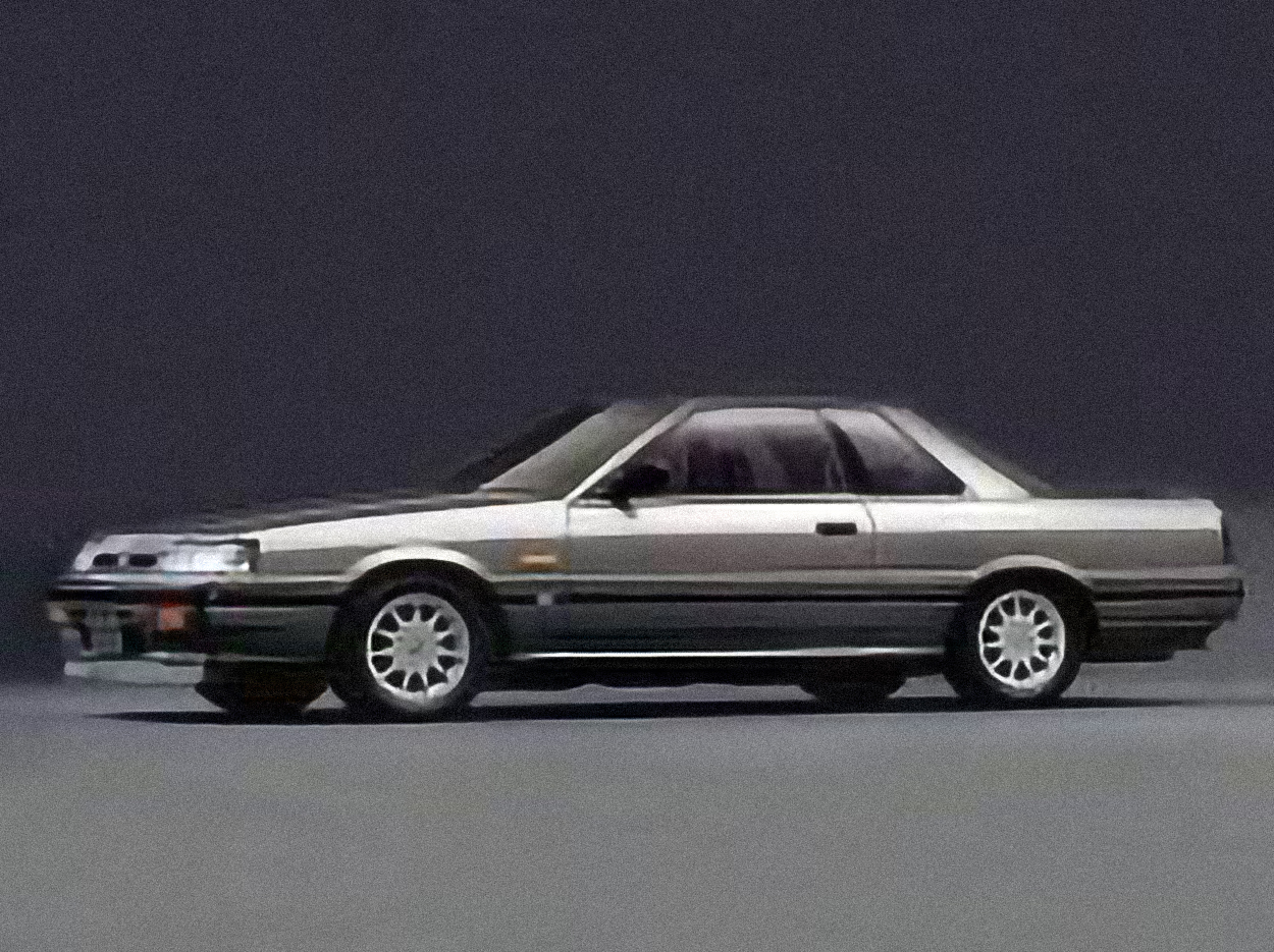 Nissan Skyline Automatic – årsmodell 1985 i bild Bild på Nissan Skyline Automatic – årsmodell 1985