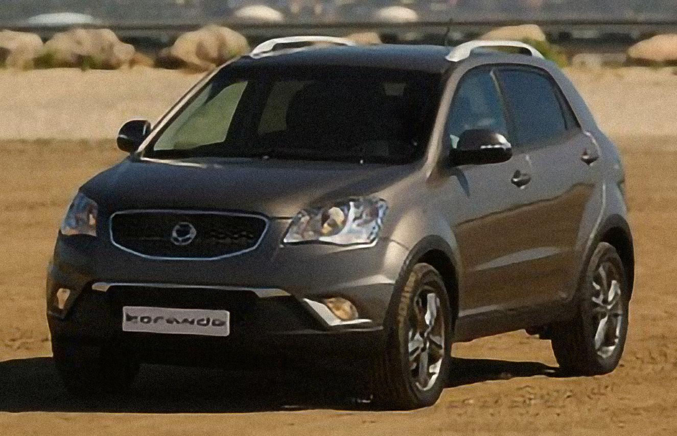 SsangYong Korando 2.0 D – årsmodell 2012 i bild Bild på SsangYong Korando 2.0 D – årsmodell 2012