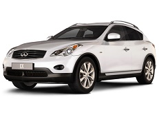 Infiniti EX 35 – årsmodell 2010 i bild Bild på Infiniti EX 35 – årsmodell 2010