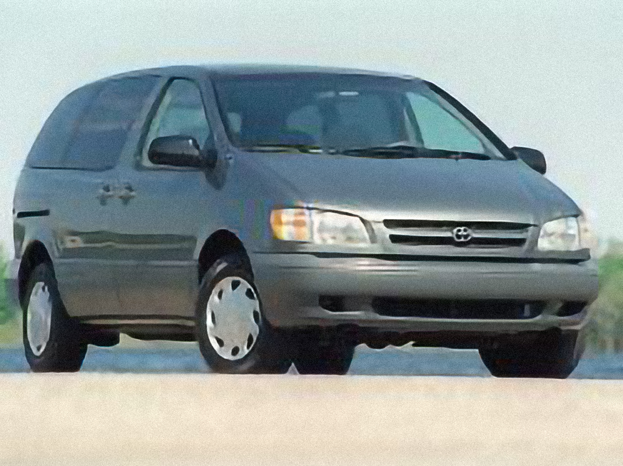 Toyota Sienna – årsmodell 1997 i bild Bild på Toyota Sienna – årsmodell 1997