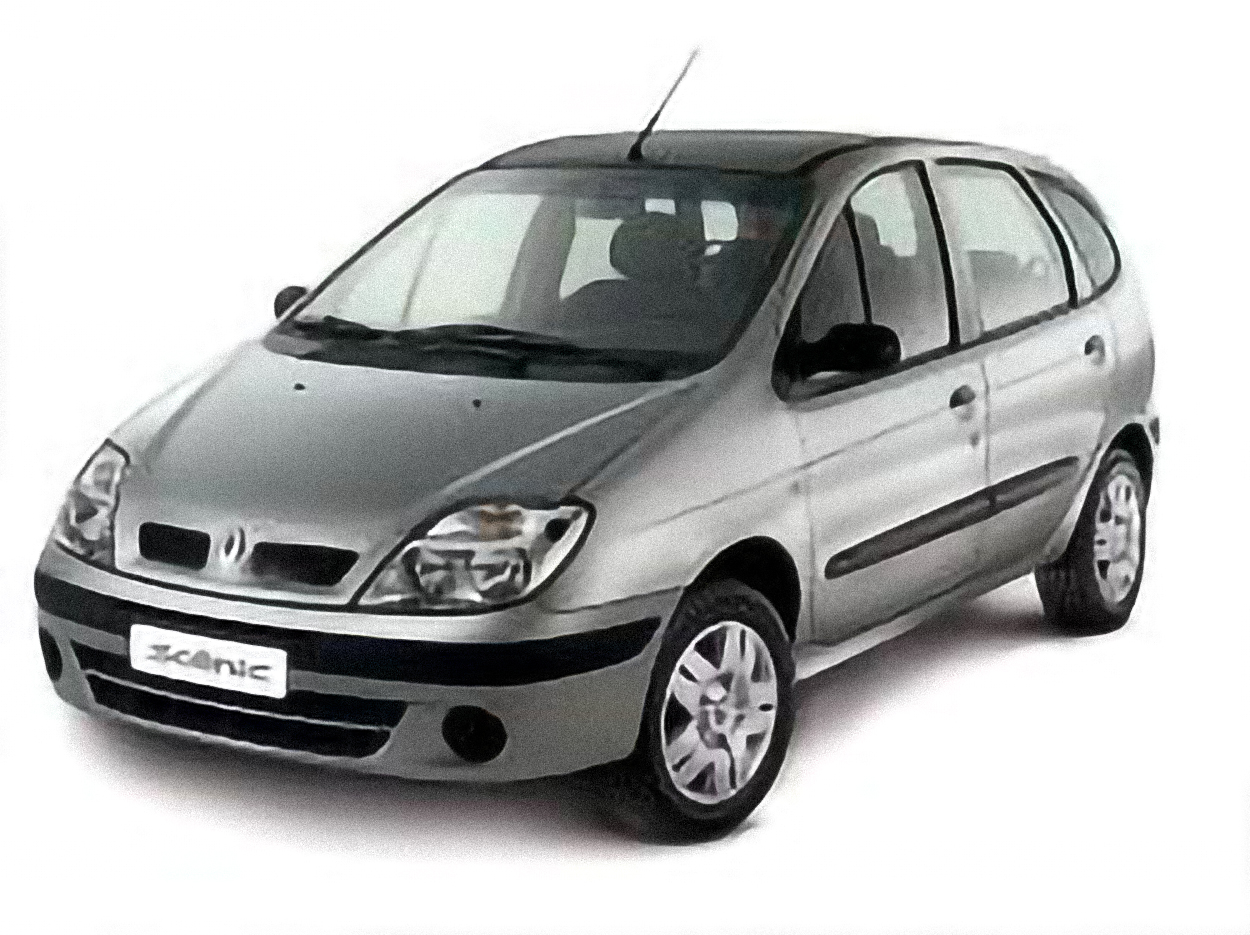 Renault Scenic 2 – årsmodell 1999 i bild Bild på Renault Scenic 2 – årsmodell 1999