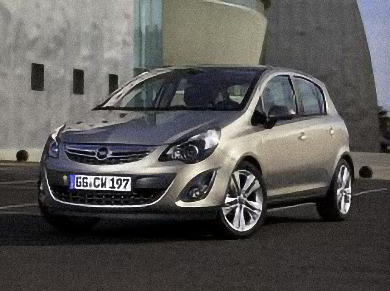 Opel Corsa Lite – årsmodell 2012 i bild Bild på Opel Corsa Lite – årsmodell 2012