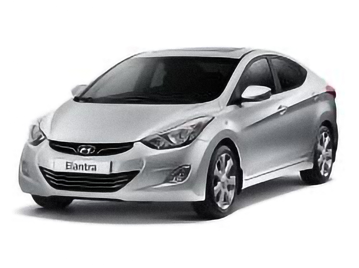 Hyundai Elantra GLS Automatic – årsmodell 2012 i bild Bild på Hyundai Elantra GLS Automatic – årsmodell 2012