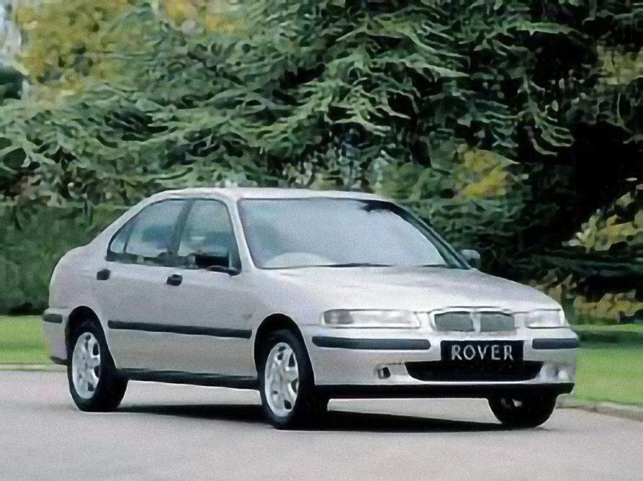 Rover 400 Tourer – årsmodell 1998 i bild Bild på Rover 400 Tourer – årsmodell 1998