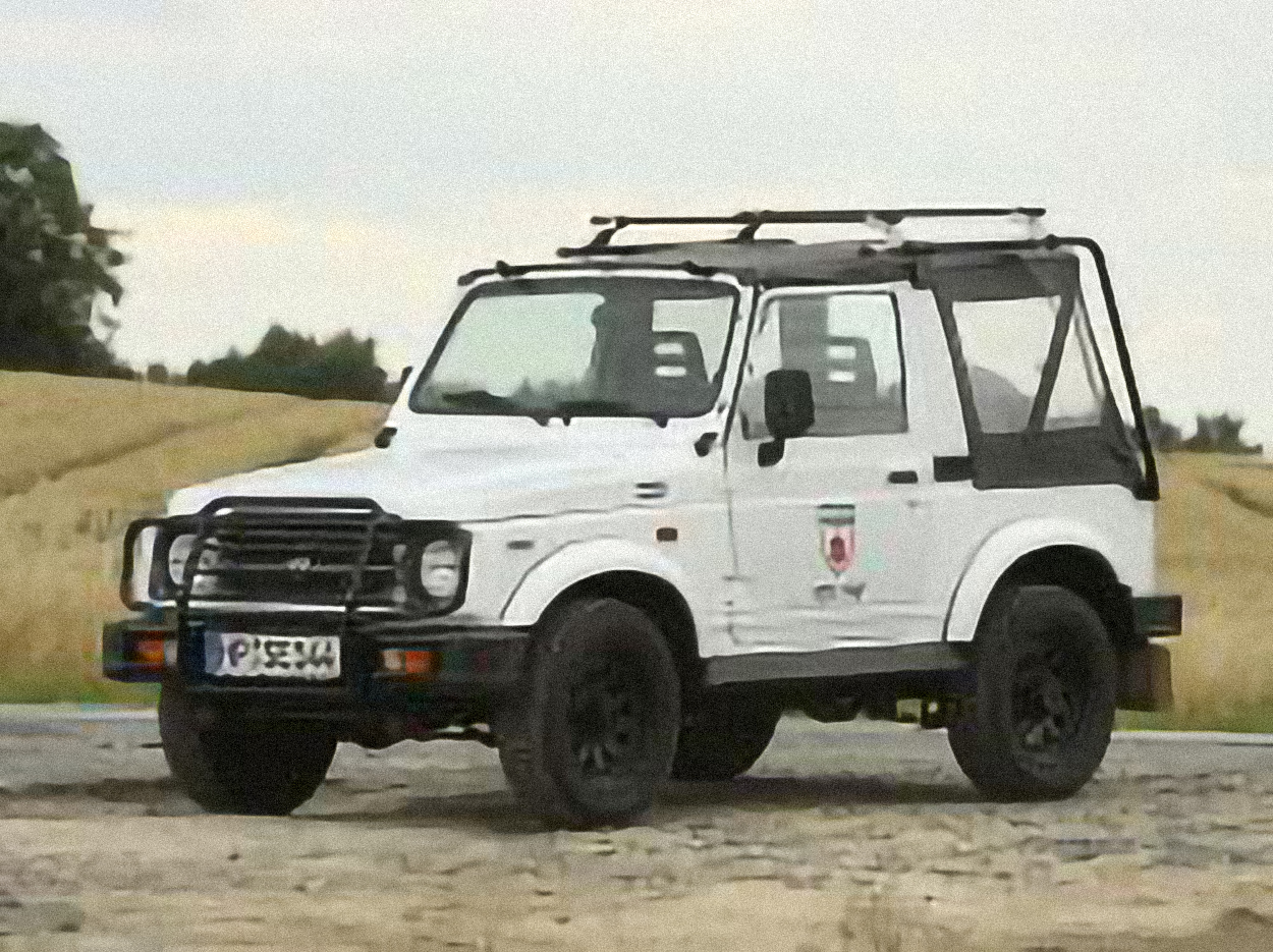 Suzuki Jimny – årsmodell 1987 i bild Bild på Suzuki Jimny – årsmodell 1987