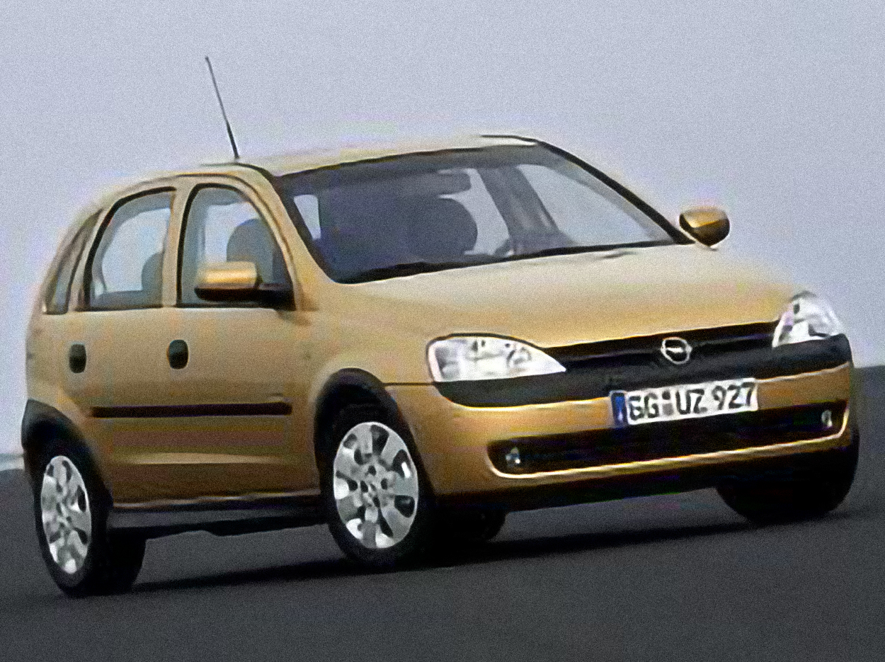 Opel Corsa 1.3 CDTI Easytronic – årsmodell 2004 i bild Bild på Opel Corsa 1.3 CDTI Easytronic – årsmodell 2004