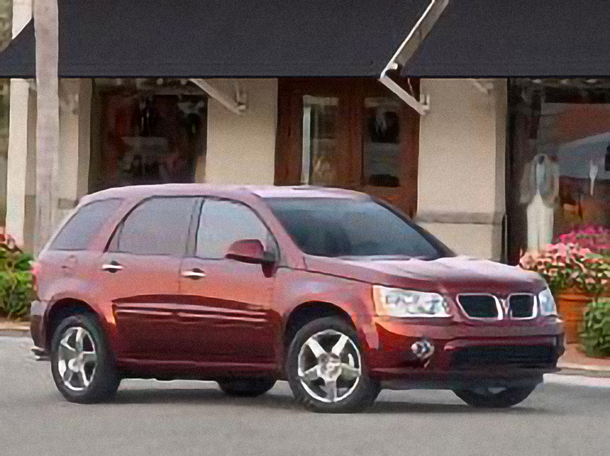 Pontiac Torrent 4WD GXP – årsmodell 2009 i bild Bild på Pontiac Torrent 4WD GXP – årsmodell 2009