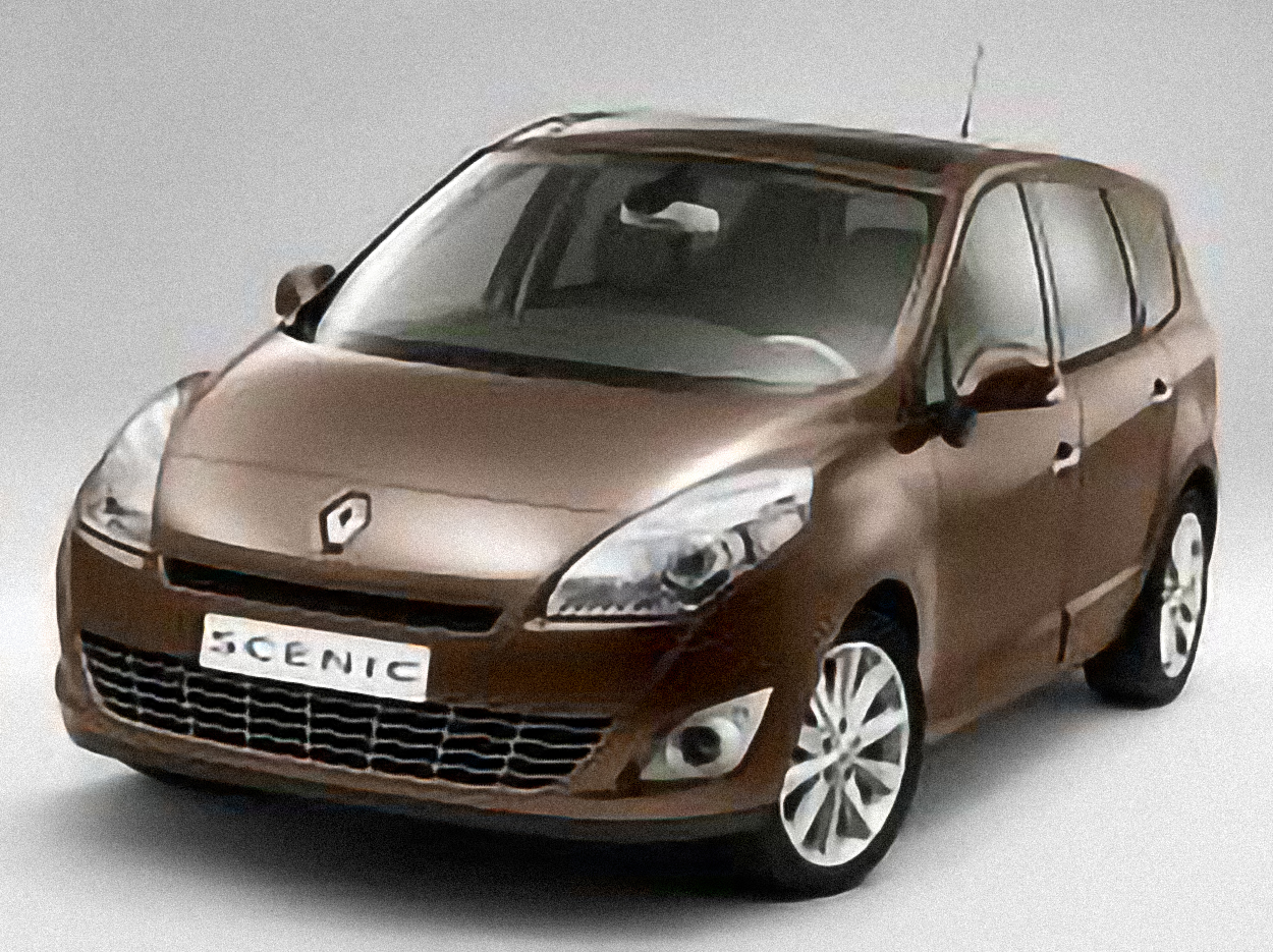 Renault Scenic 1.9 DCi Navigator – årsmodell 2009 i bild Bild på Renault Scenic 1.9 DCi Navigator – årsmodell 2009