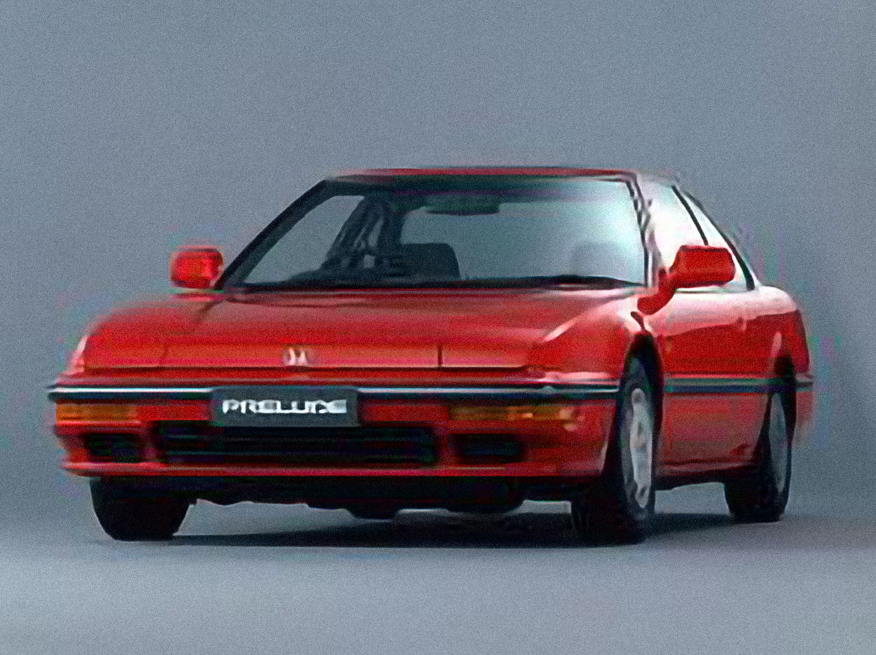 Honda Prelude 2 – årsmodell 1988 i bild Bild på Honda Prelude 2 – årsmodell 1988