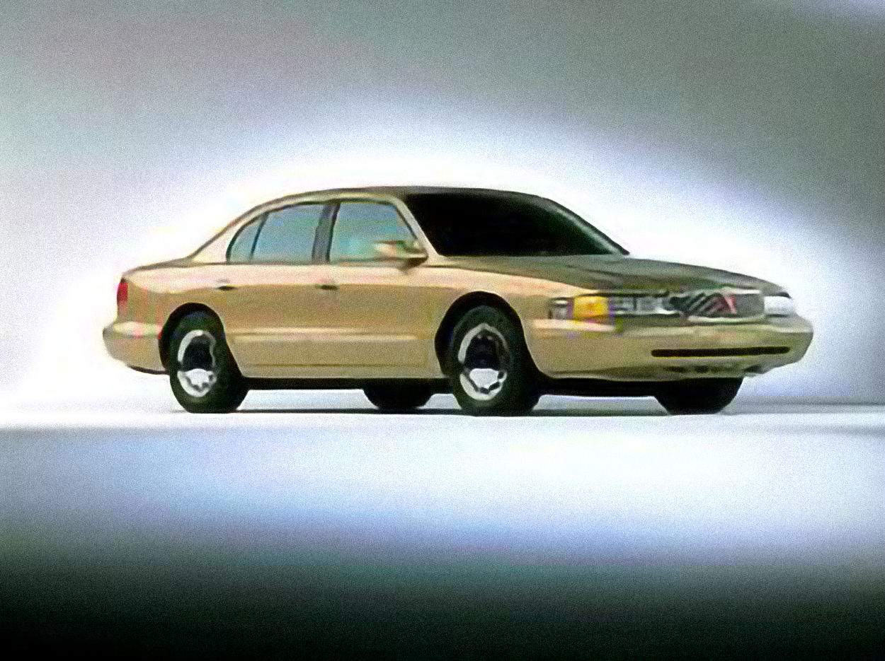 Lincoln Continental – årsmodell 1995 i bild Bild på Lincoln Continental – årsmodell 1995