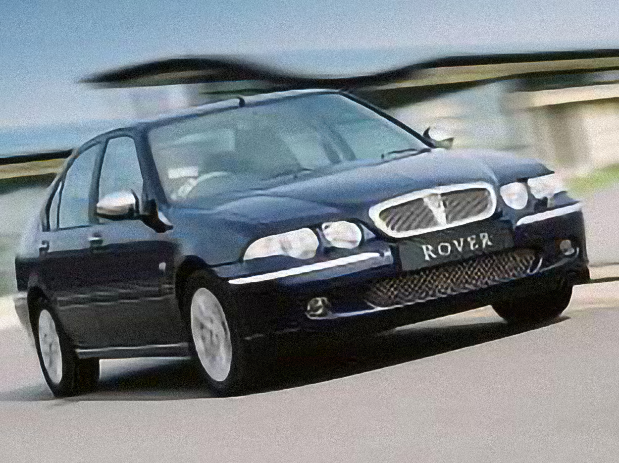 Rover 45 – årsmodell 2003 i bild Bild på Rover 45 – årsmodell 2003