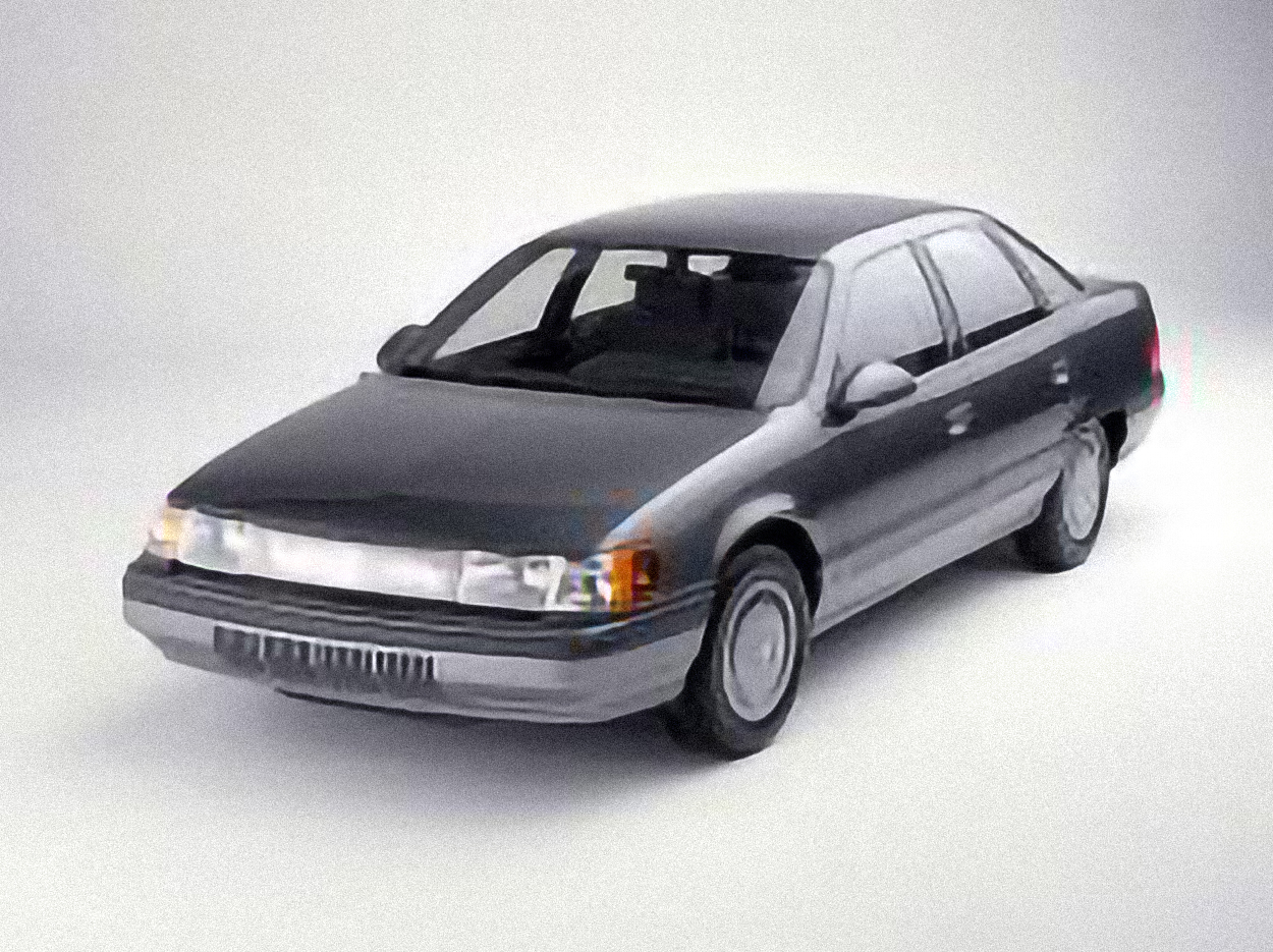 Mercury Sable – årsmodell 1986 i bild Bild på Mercury Sable – årsmodell 1986